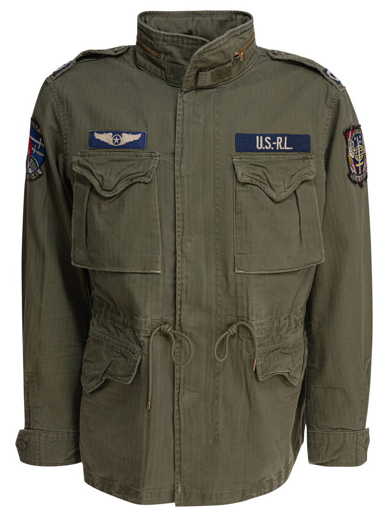 Polo Ralph Lauren Polo Ralph Lauren Men's Green Cotton Jacket - World Class Fashion