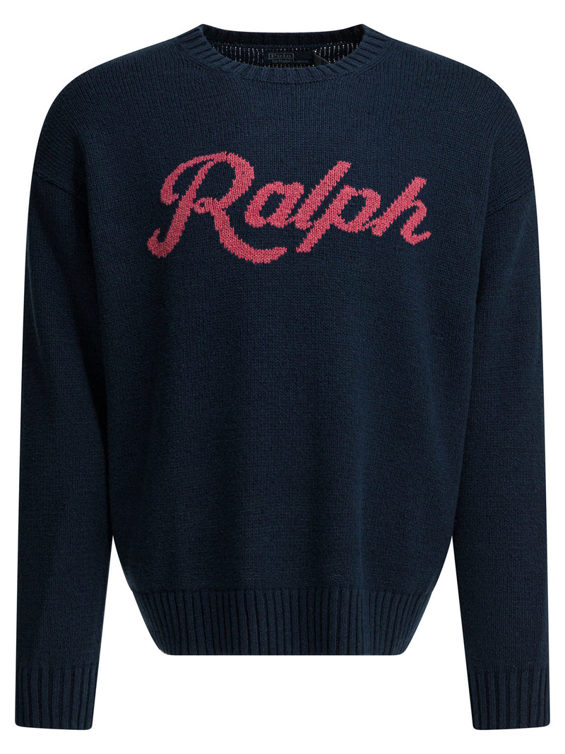 Polo Ralph Lauren Polo Ralph Lauren Jerséis de punto para hombre azules - World Class Fashion