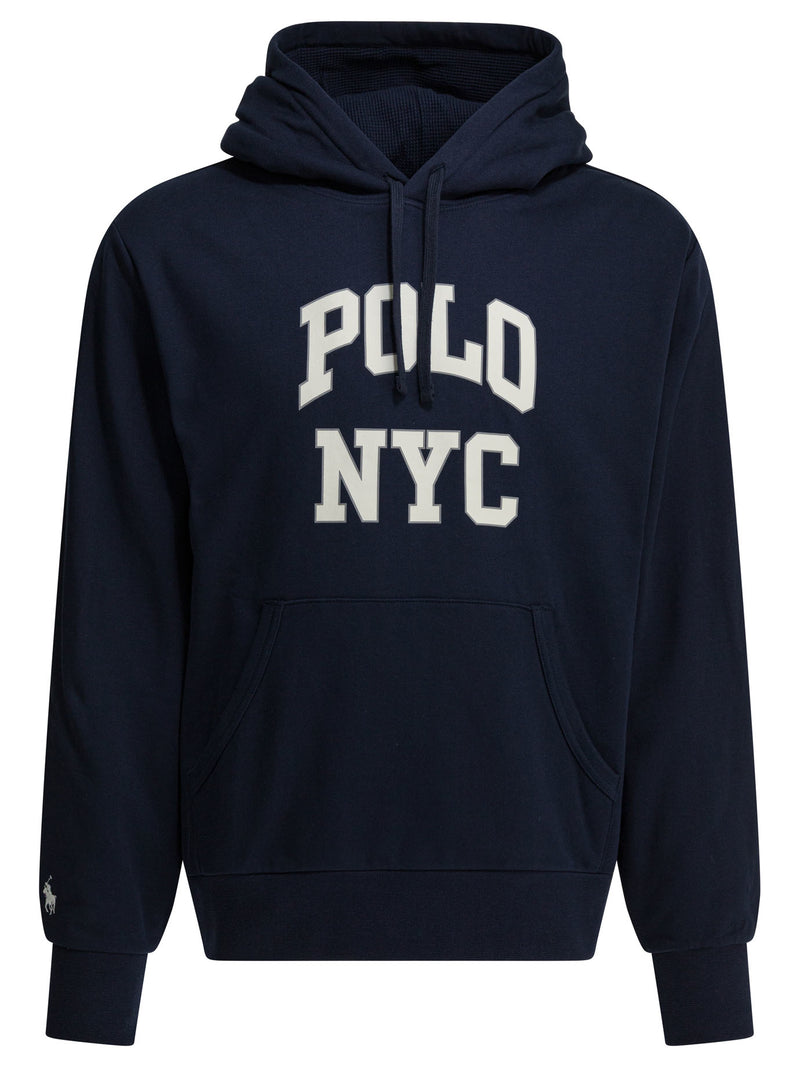 Polo Ralph Lauren Sudadera azul de algodón para hombre Polo Ralph Lauren - World Class Fashion