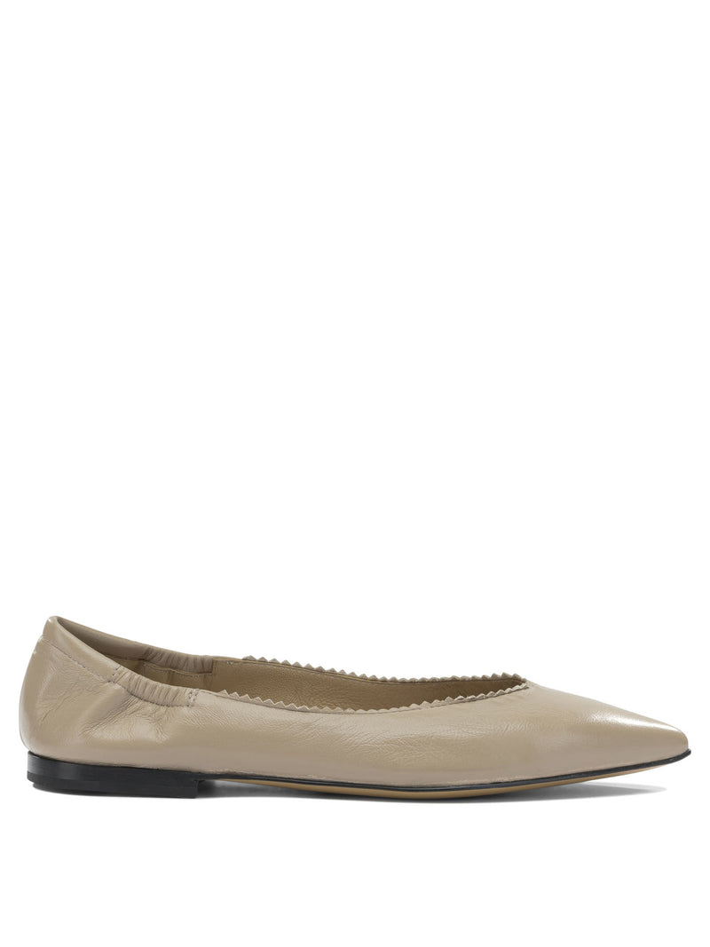 Pomme D'or Pomme D'or Ingrid Guantes Bailarinas Beige Mujer - World Class Fashion