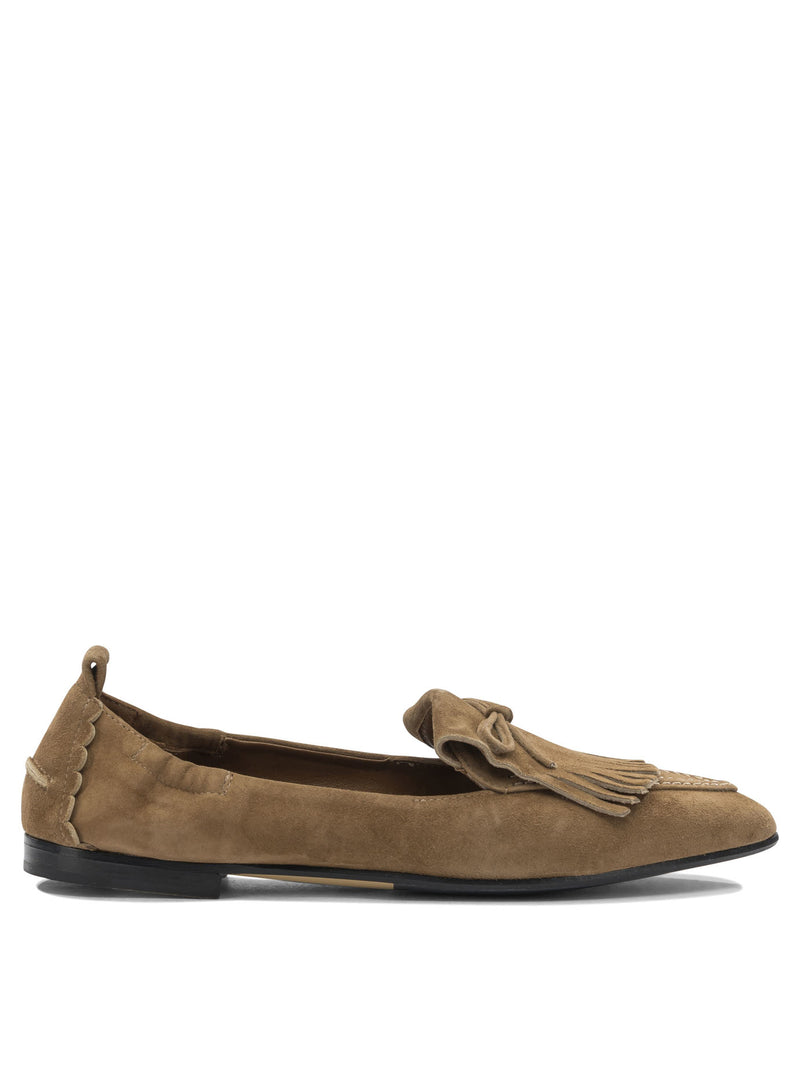 Pomme D'or Pomme D'Or Women's Brown Leather Loafers - World Class Fashion