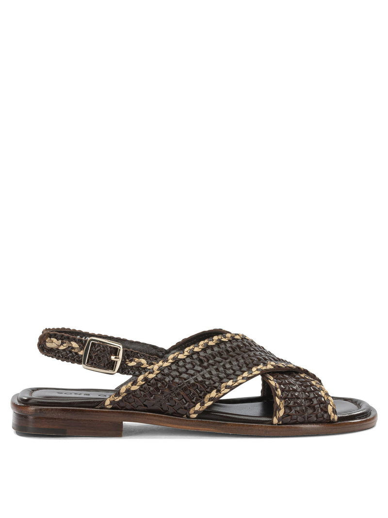 Pons Quintana Pons Quintana Leather Sandals Brown Women - World Class Fashion