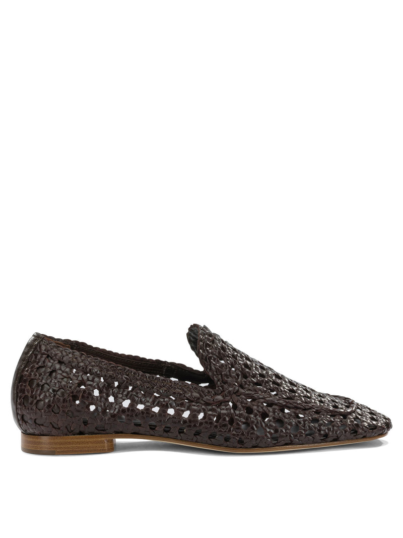 Pons Quintana Pons Quintana Women's Brown Leather Loafers - World Class Fashion