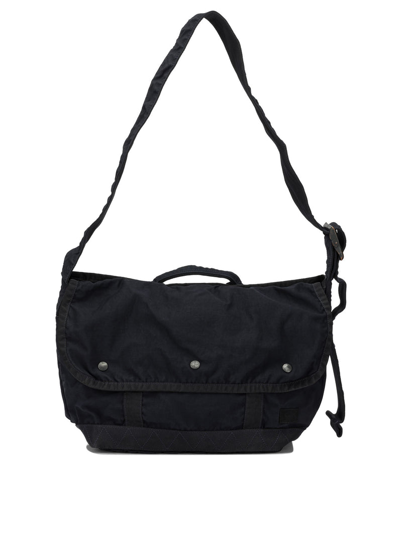 Porter-yoshida & Co Porter-yoshida & Co Crag Messenger Large Shoulder Bag Blue - World Class Fashion