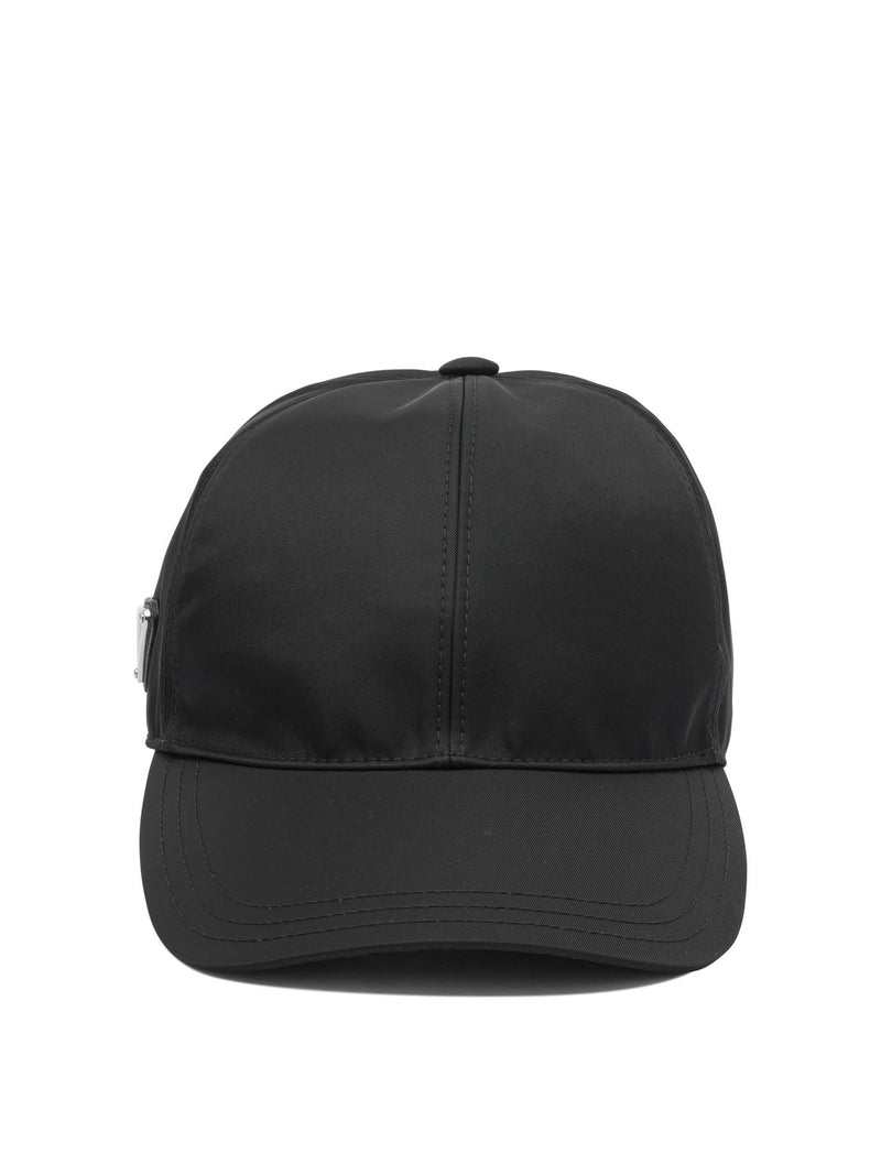 Prada Prada Re-nylon Baseball Cap Black - World Class Fashion