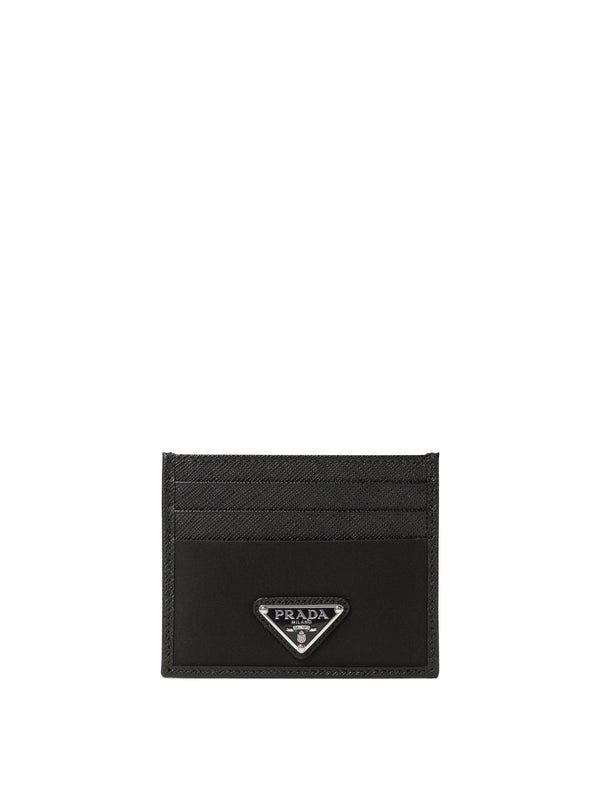 Prada Re-nylon And Saffiano Card Holder