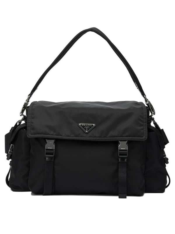 Prada Re-nylon And Leather "explore" Crossbody Bag