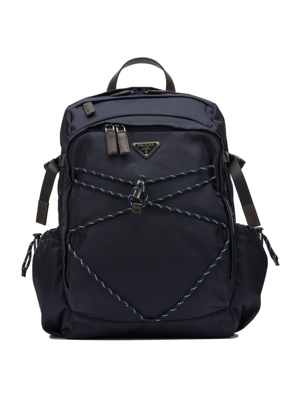 Prada "prada Speedrock" Backpack In Re-nylon