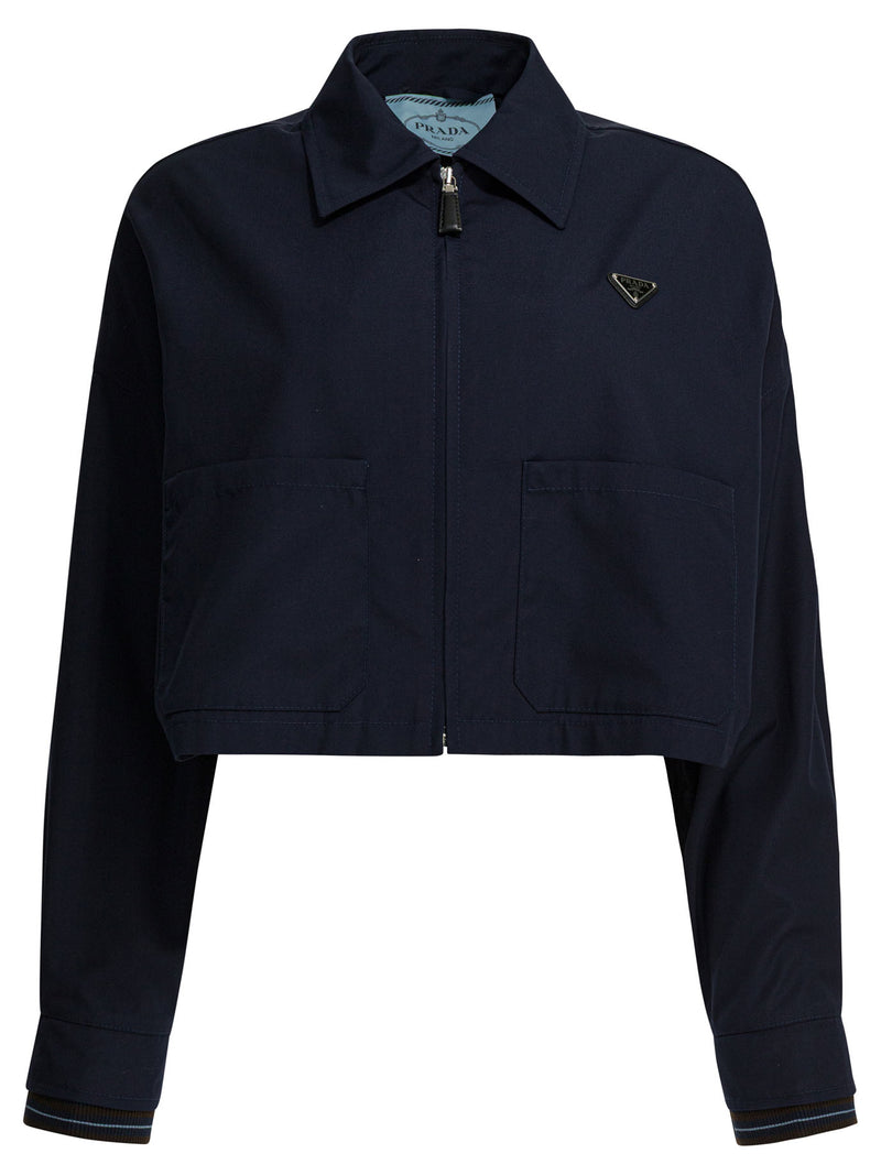 Prada Chaqueta Prada para mujer, azul - World Class Fashion