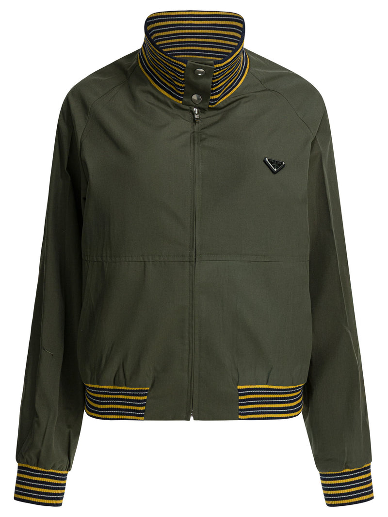 Prada Prada Chaquetas y Abrigos Verdes para Mujer - World Class Fashion