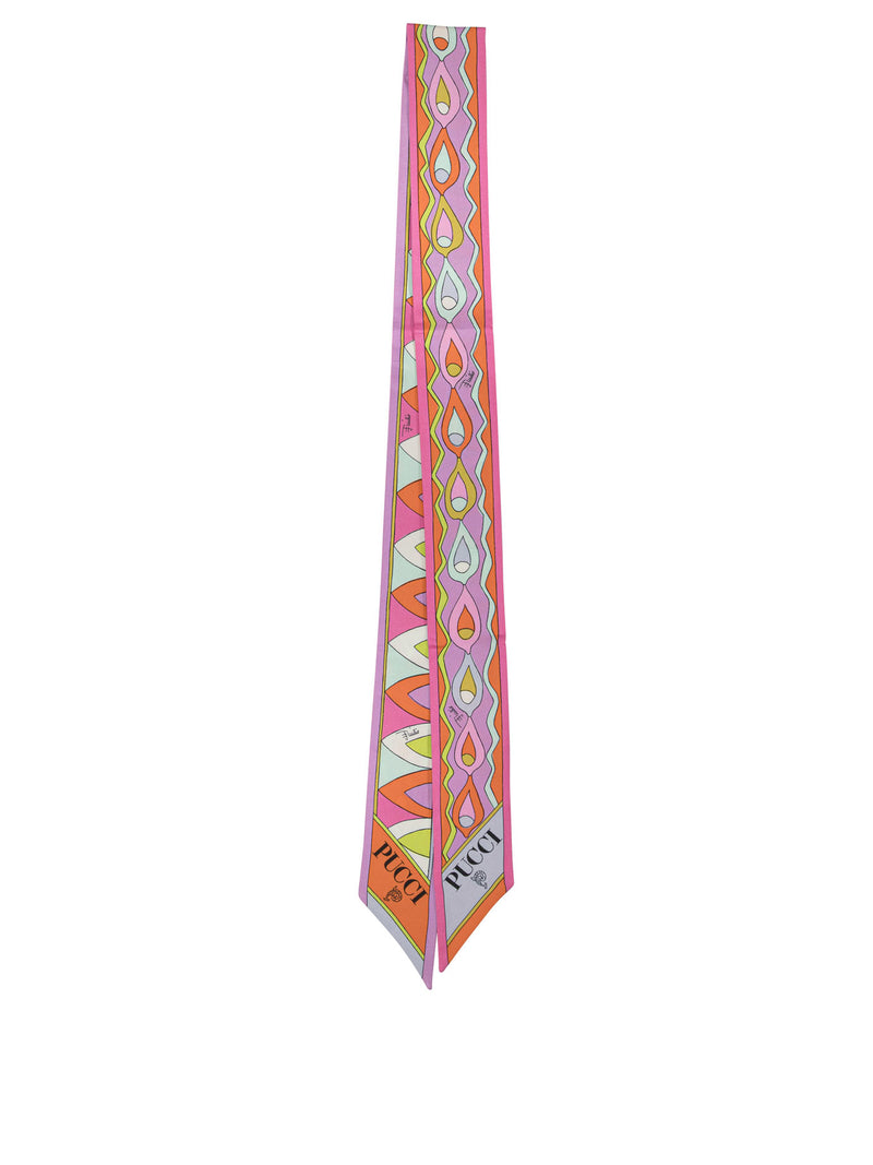 Pucci Pucci Women's Multicolor Silk Scarf - World Class Fashion