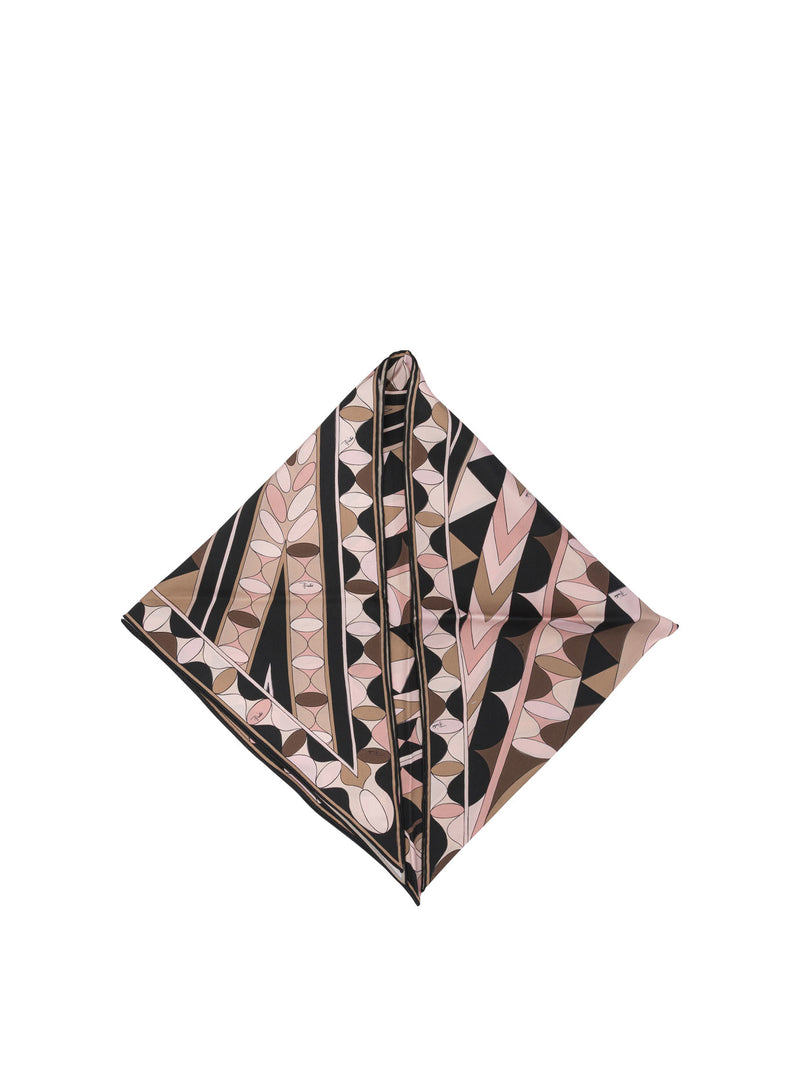 Pucci Pucci Manuba Triangle Scarf Pink - World Class Fashion