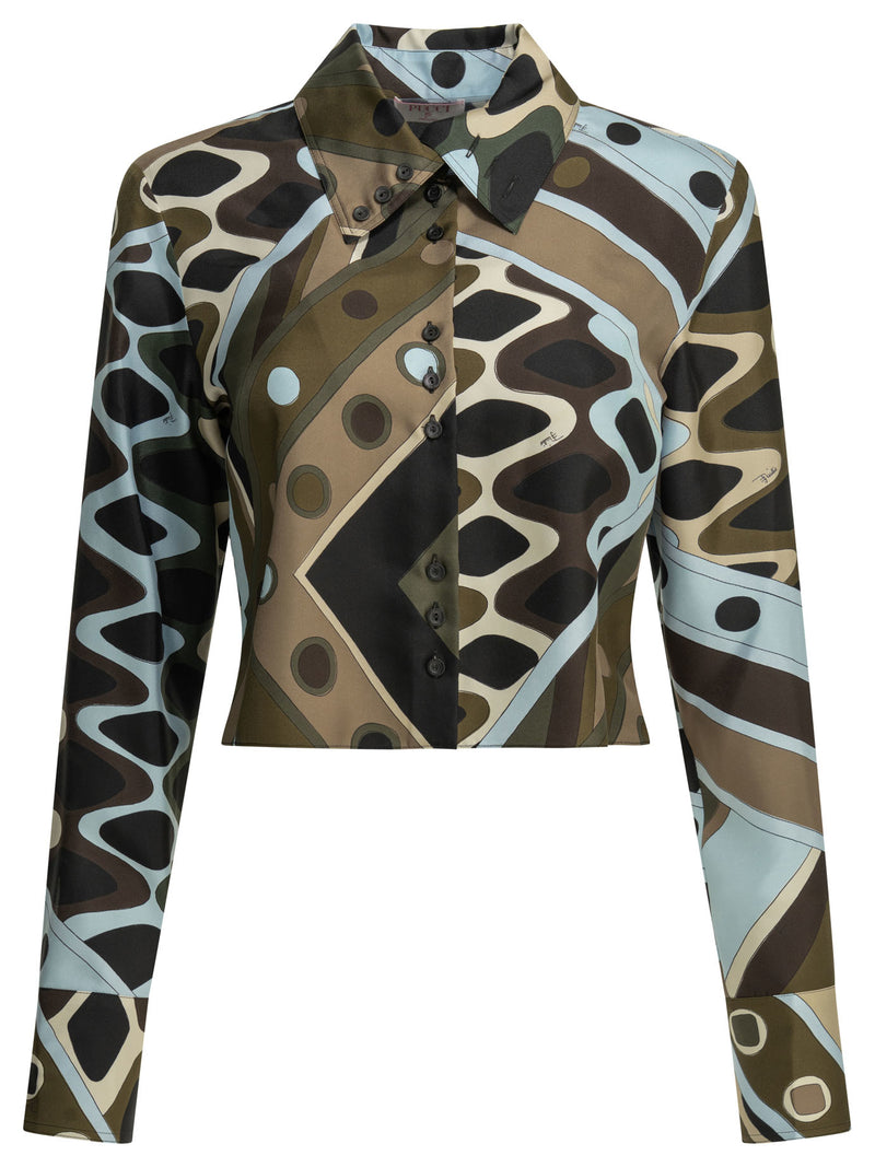 Pucci Pucci Vivara Casual Shirt Multicolor - World Class Fashion