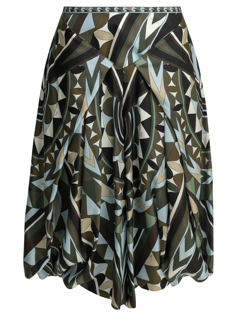 Pucci Pantalones de Seda Pucci Manuba Multicolor - World Class Fashion