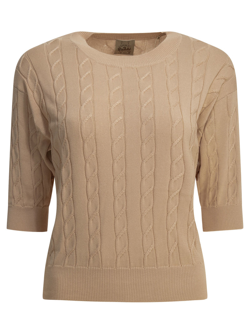 Rakkì Rakkì 'Almeria' Crew-neck Sweater Pink Women - World Class Fashion