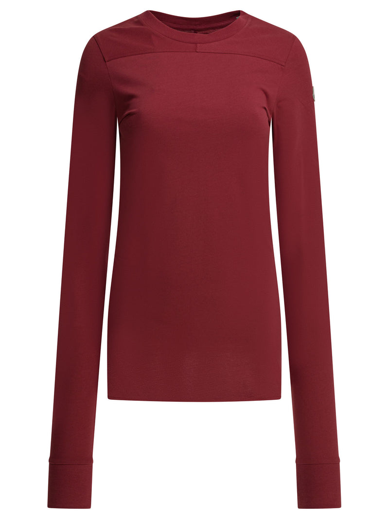 Rick Owens Rick Owens Cotton Jersey T-Shirt Red Women - World Class Fashion
