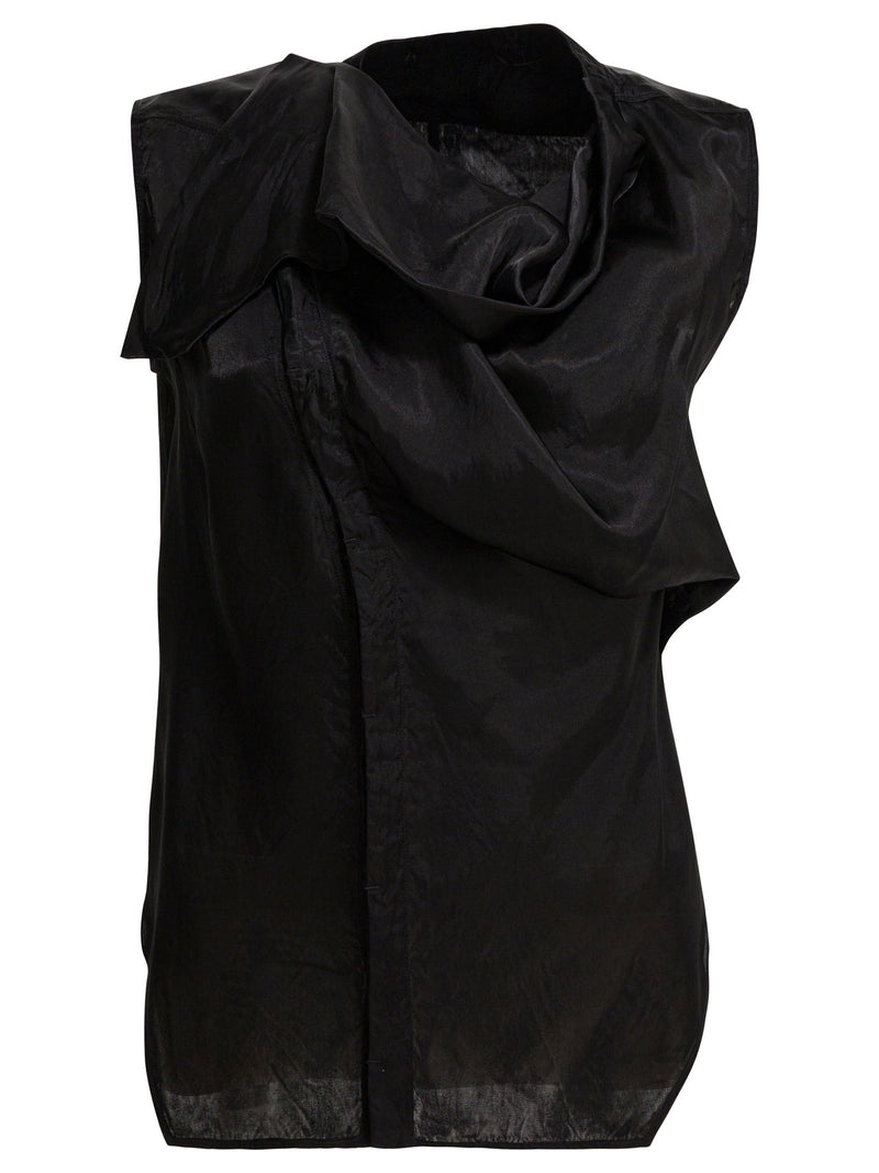 Rick Owens Rick Owens Sleeveless Blouse Black Women - World Class Fashion
