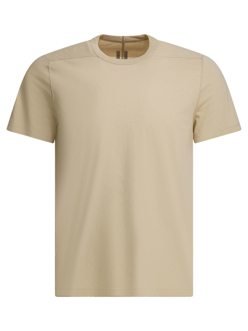 Rick Owens Camiseta Rick Owens Temple Short Level T Beige - World Class Fashion