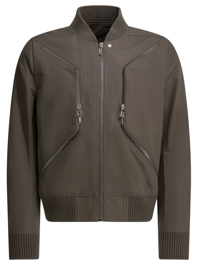 Rick Owens Rick Owens Heizer Flight Bomber Grey - World Class Fashion