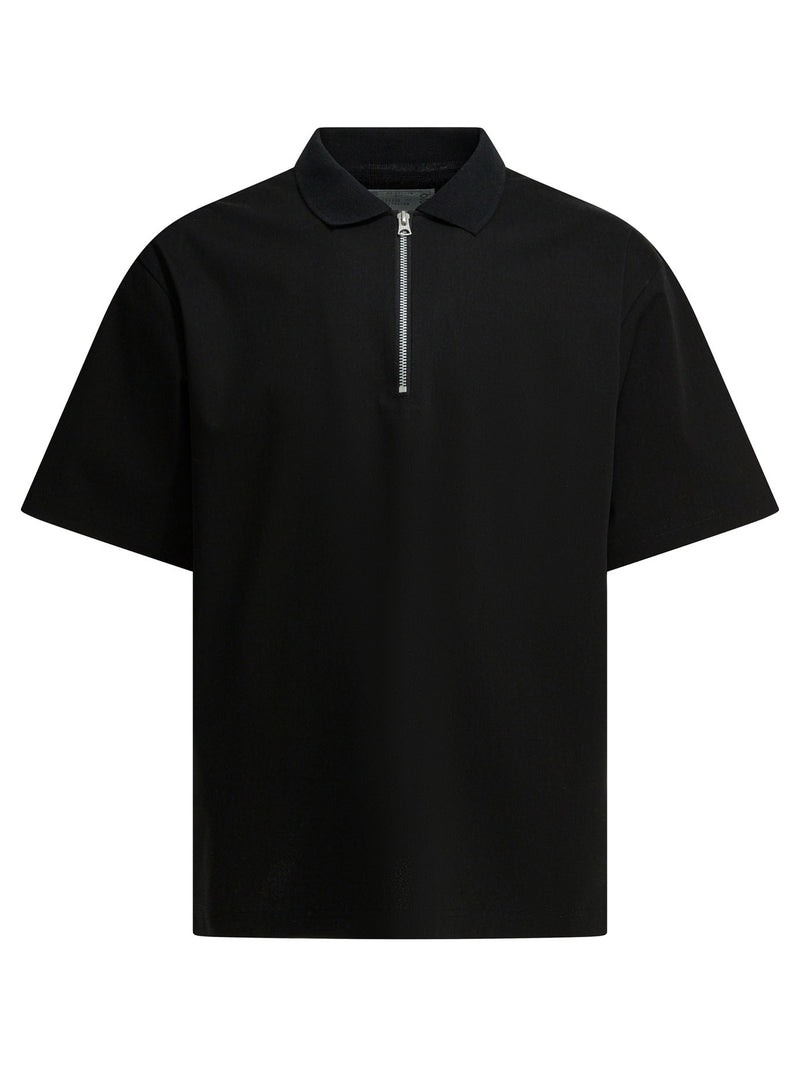 Sacai Sacai Men Polo Shirt Black - World Class Fashion