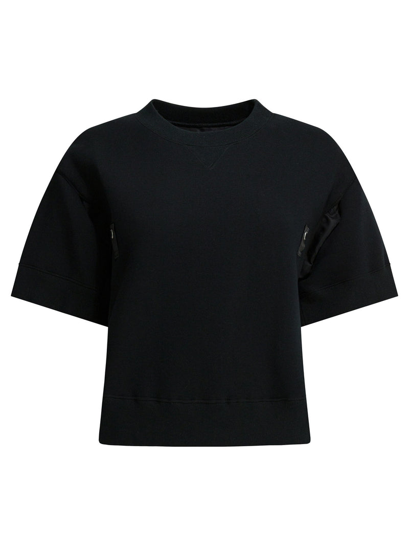 Sacai Sacai Women's Black T-Shirt - World Class Fashion