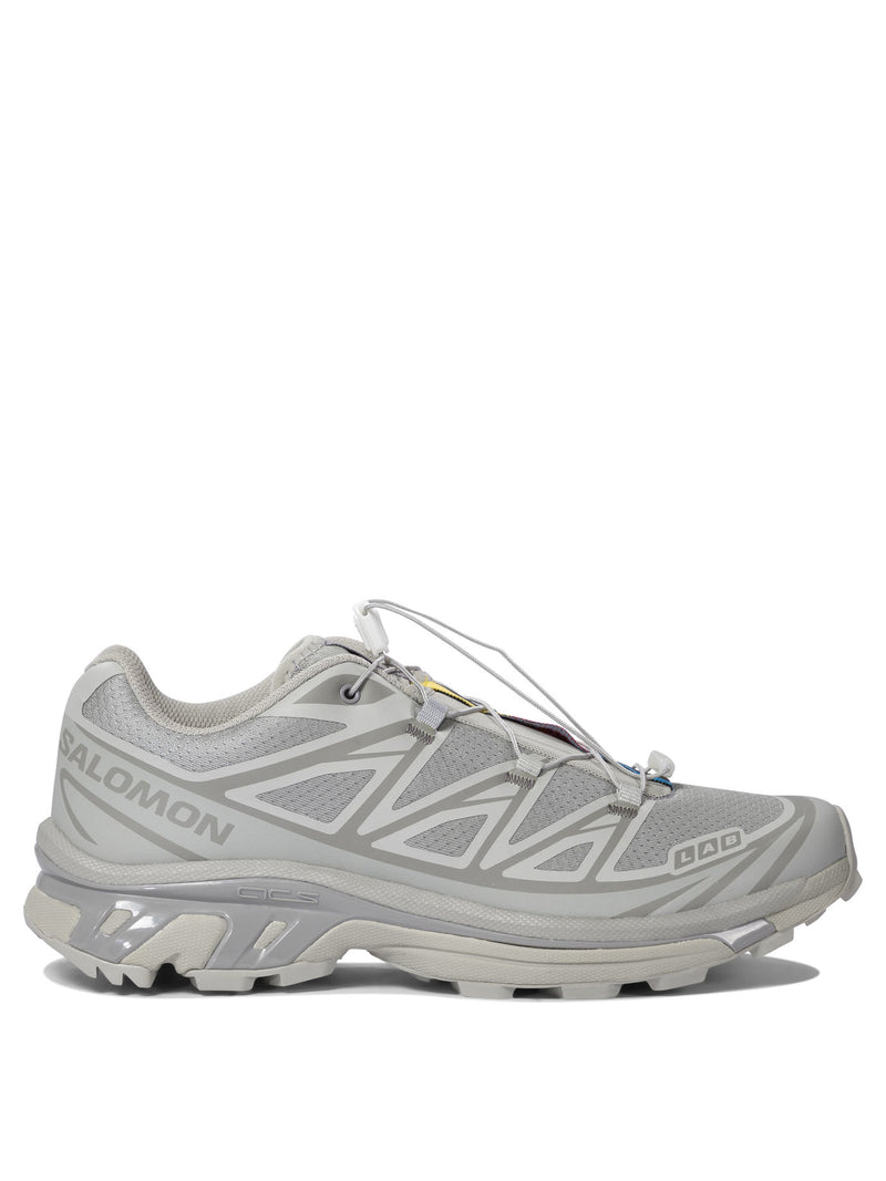Salomon Zapatillas Salomon de tela gris para hombre - World Class Fashion