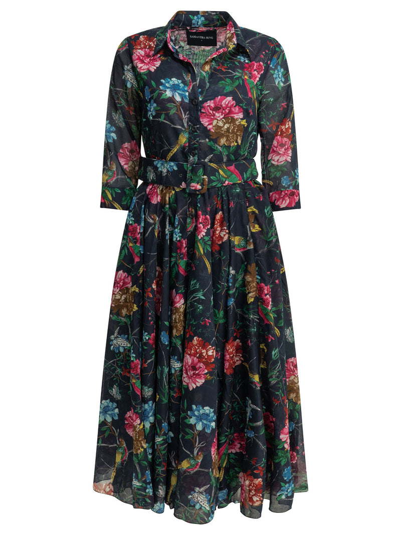 Samantha Sung Vestido azul Asterheart Manorindigo de Samantha Sung - World Class Fashion