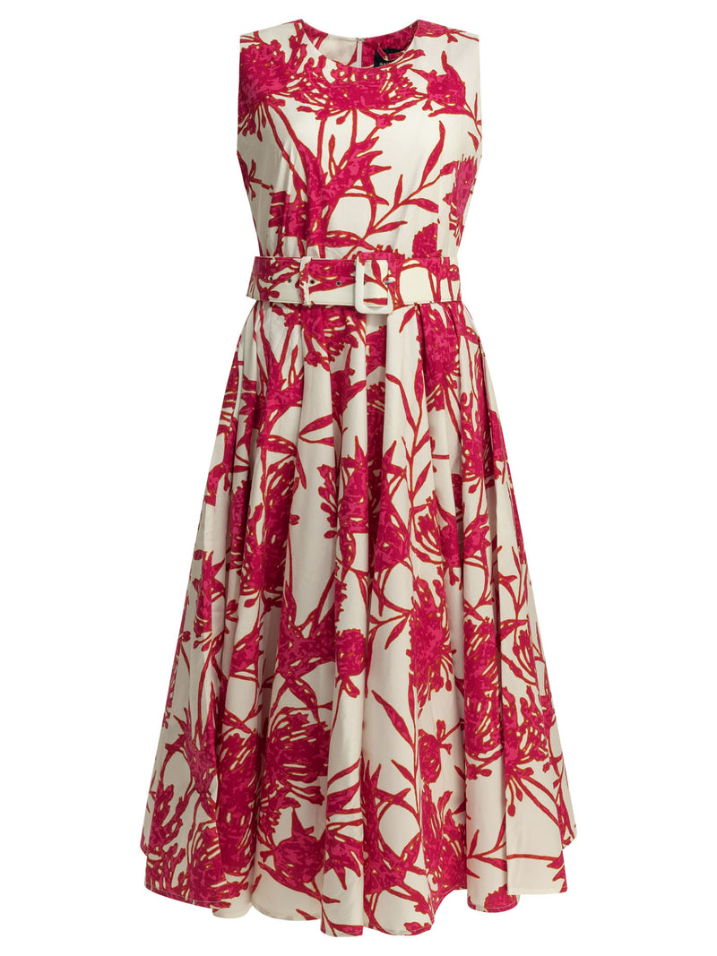 Samantha Sung Vestido Primavera Aster de Samantha Sung Fucsia - World Class Fashion