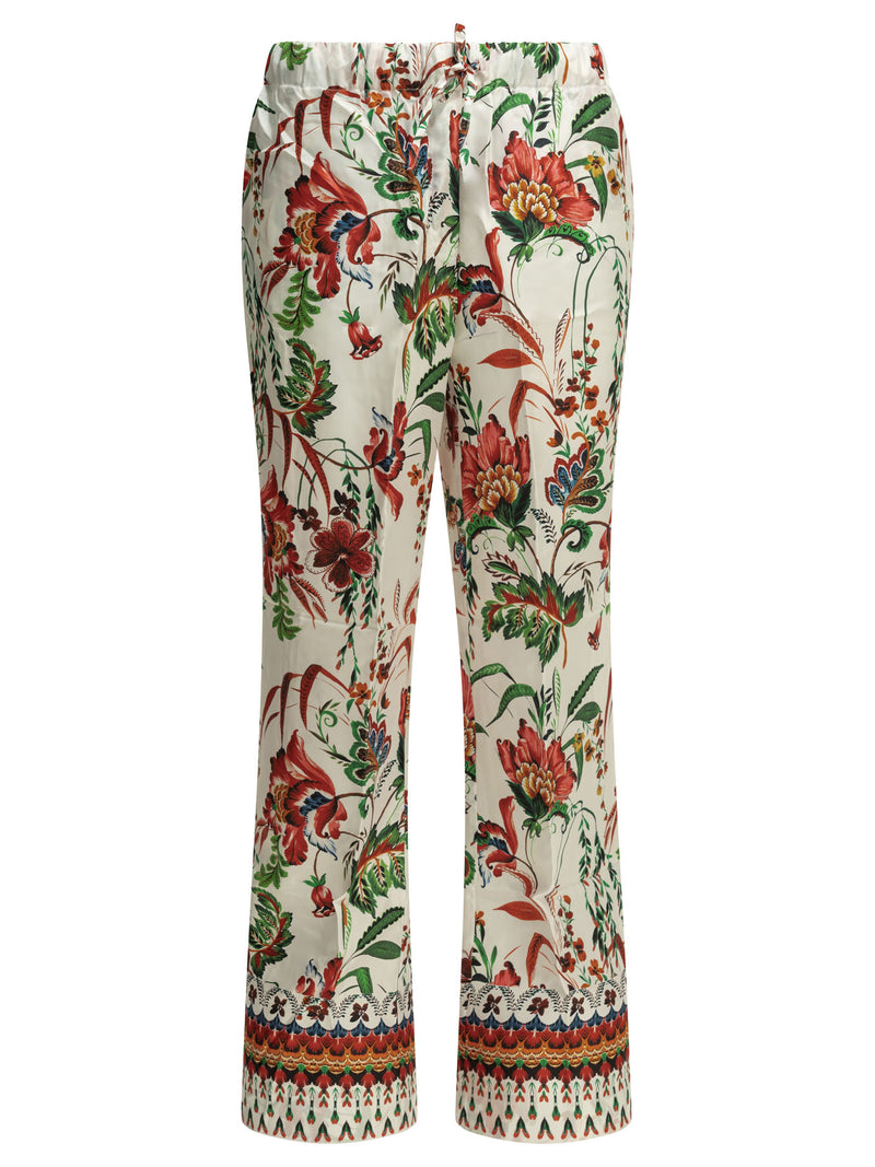 Samantha Sung Pantalones blancos de pijama Pantasian de Samantha Sung - World Class Fashion