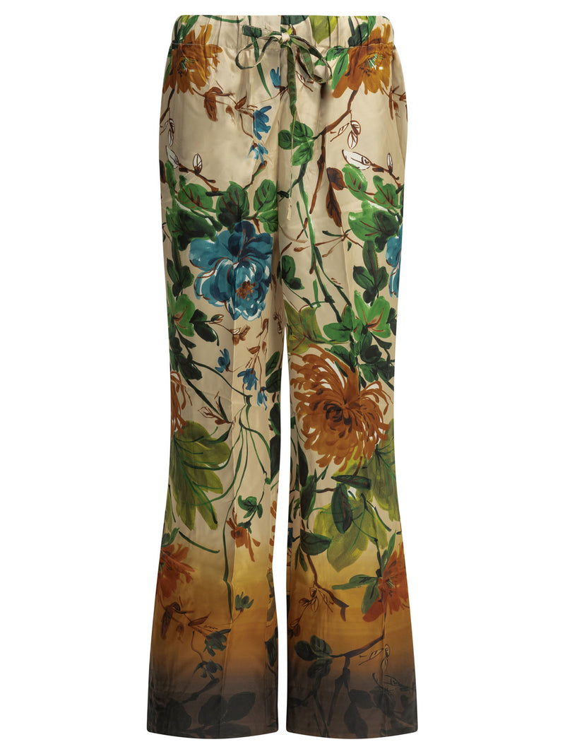 Samantha Sung Samantha Sung Pigiama Trousers Beige Mujer - World Class Fashion