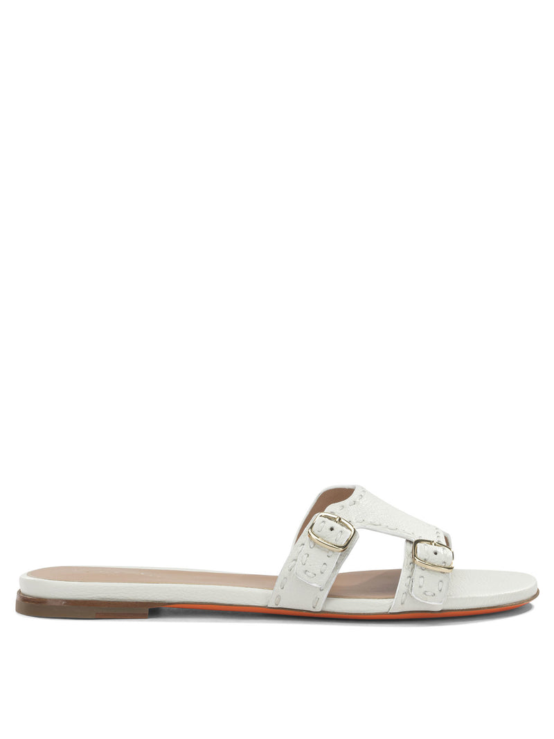 Santoni Santoni Women Sandals White - World Class Fashion