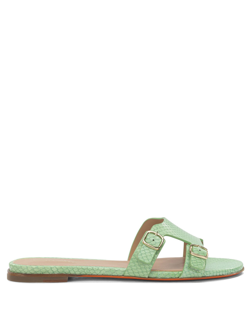 Santoni Santoni Women Sandals Green - World Class Fashion
