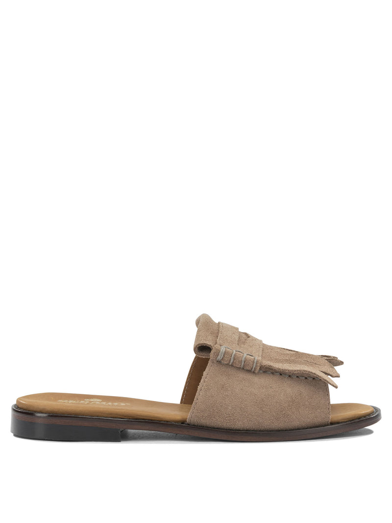 Sebago Sebago Fringes Slide Beige Women Sandals - World Class Fashion