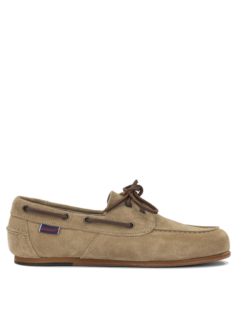 Sebago Sebago Owen Lace-up Loafers Beige Women - World Class Fashion
