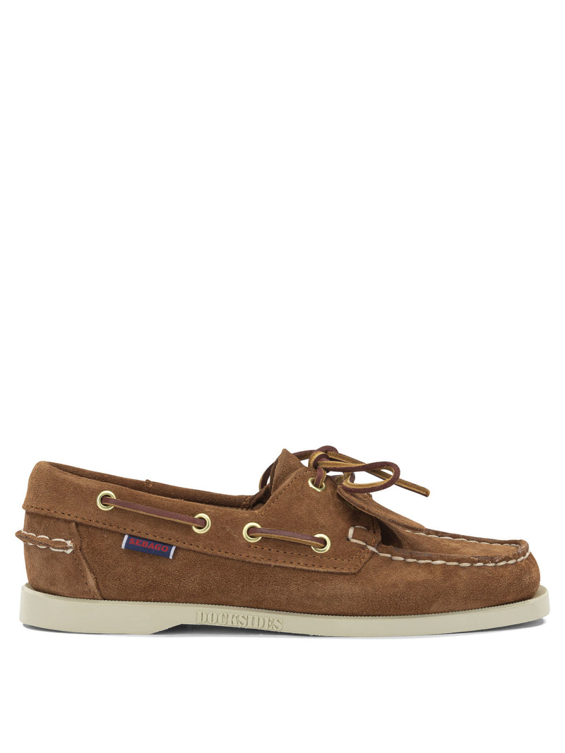 Sebago Sebago Portland Artisan Ox Lace-up Loafers Brown - World Class Fashion