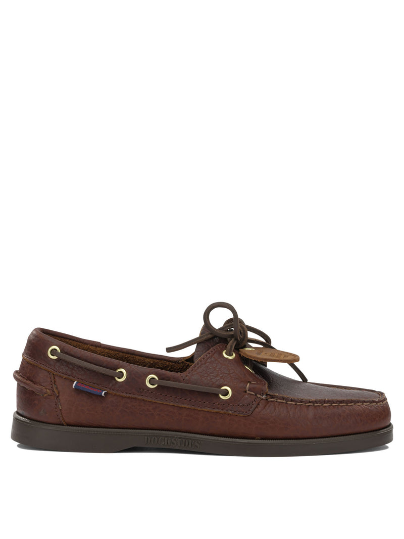 Sebago Sebago Portland Artisan Lace-up Loafers Brown - World Class Fashion