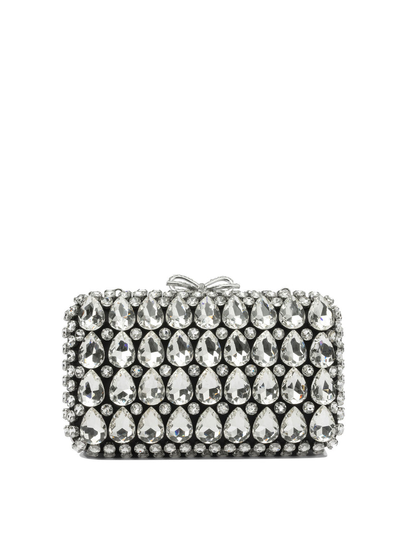 Self-portrait Clutch de cristal Self-Portrait negro para mujer - World Class Fashion