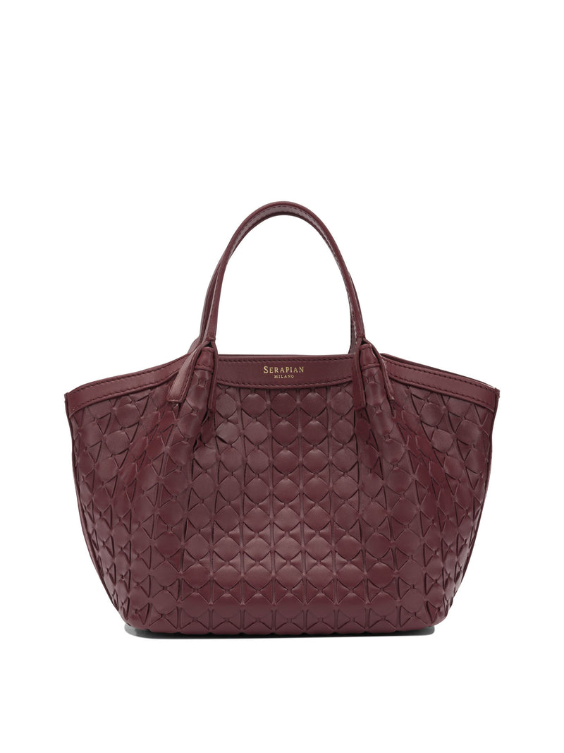 Serapian Serapian Secret Mini Bolso Burdeos Mujer - World Class Fashion