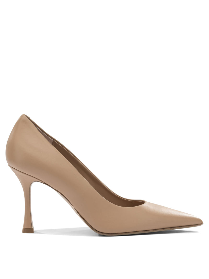 Sergio Levantesi Zapatos de tacón de mujer Sergio Levantesi Diva6 de cuero rosa - World Class Fashion