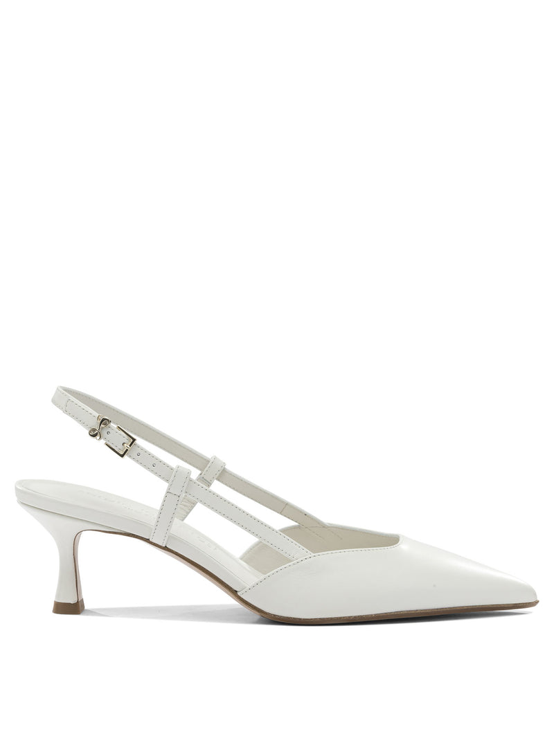 Sergio Levantesi Sergio Levantesi Elsa6 Zapatos de Tacón Blancos para Mujer - World Class Fashion