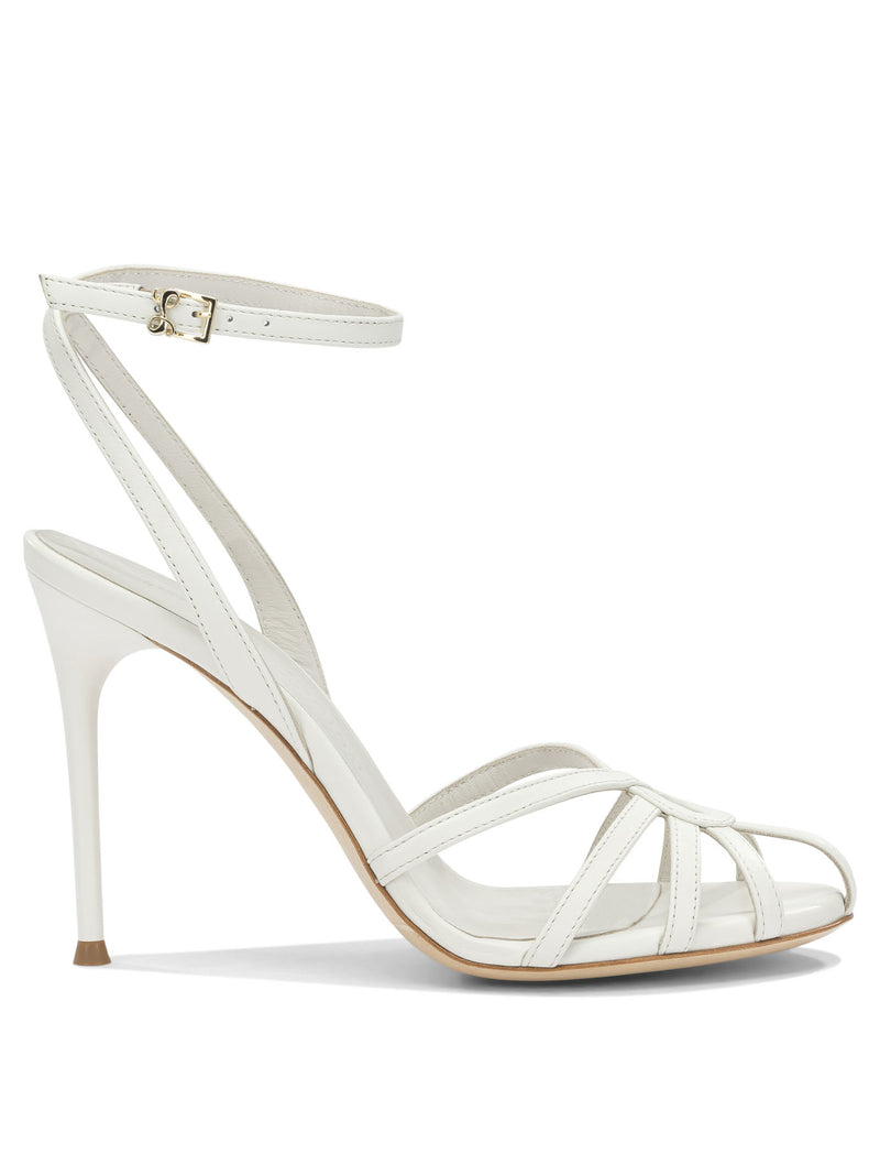 Sergio Levantesi Sergio Levantesi Rayka Bridal Sandals White - World Class Fashion