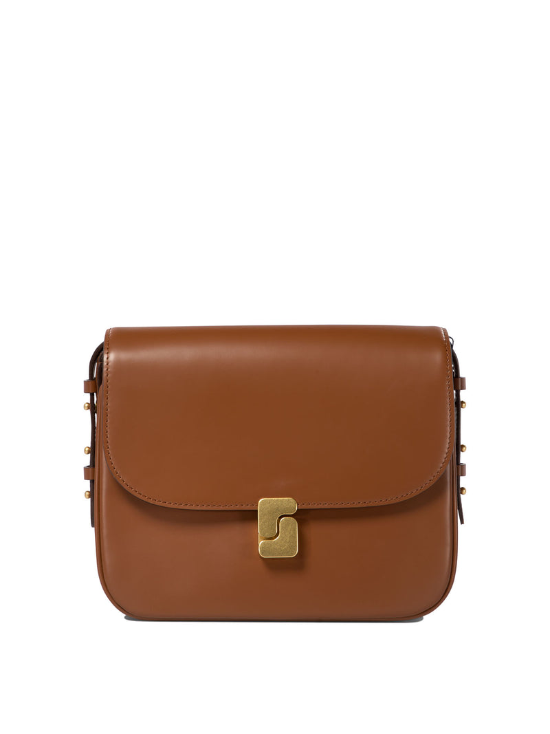 Soeur Soeur Leather Crossbody Bag Brown Women - World Class Fashion