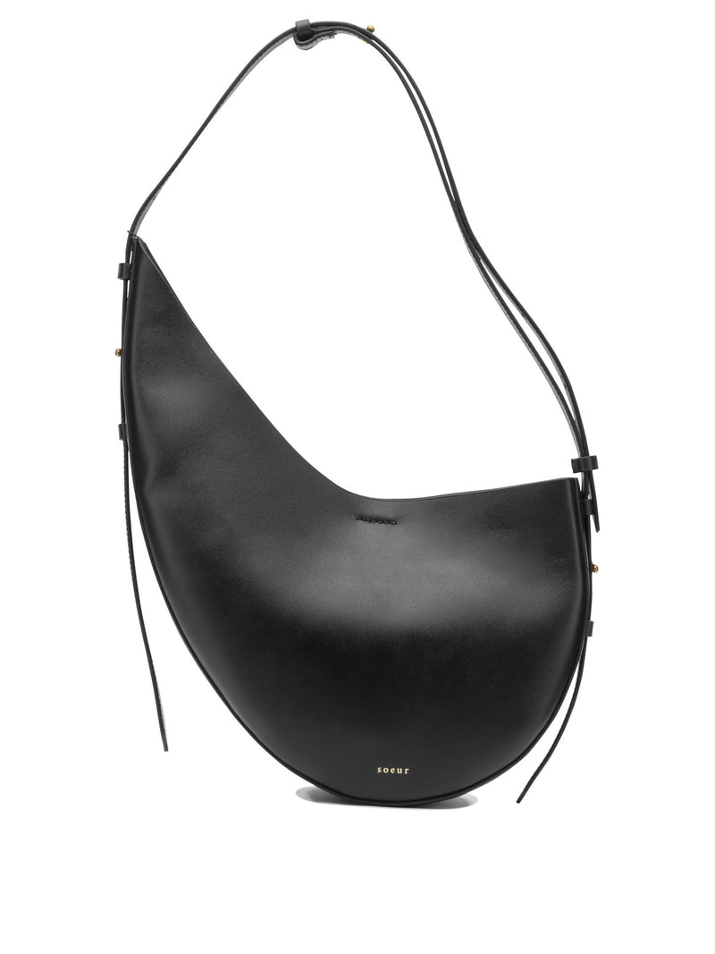 Soeur Bolso de Hombro Soeur de Piel Negro para Mujer - World Class Fashion