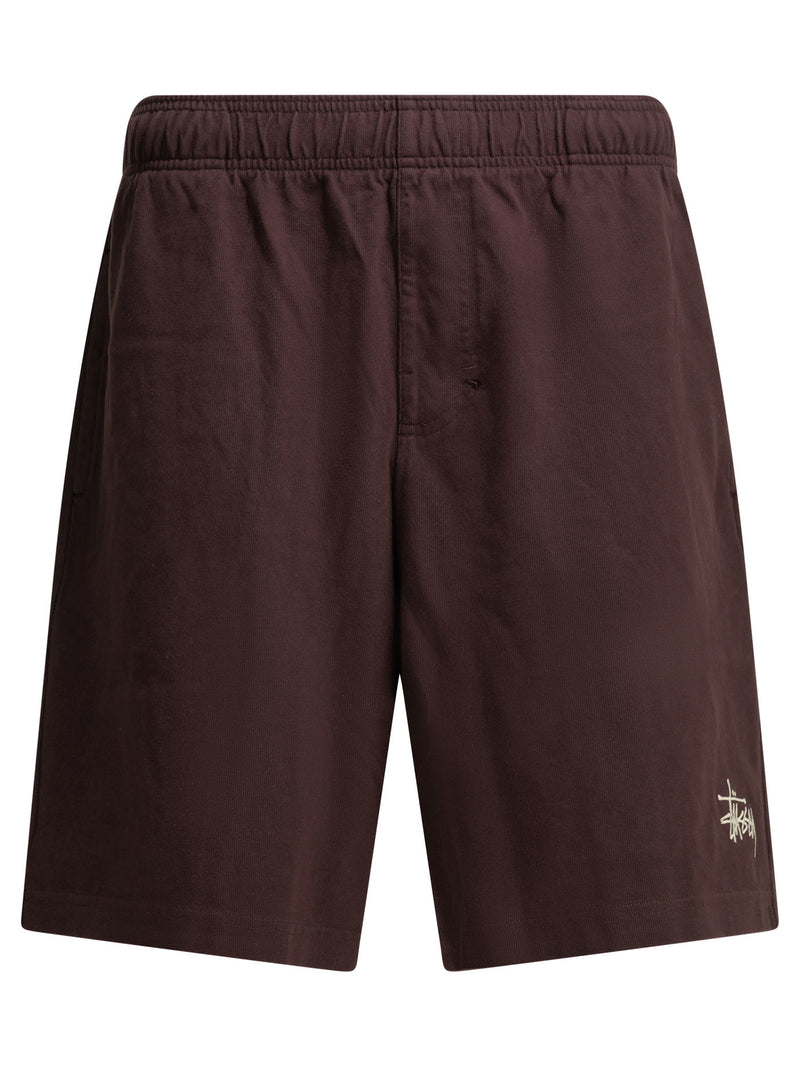Stüssy Stüssy Cotton Men Shorts Purple - World Class Fashion