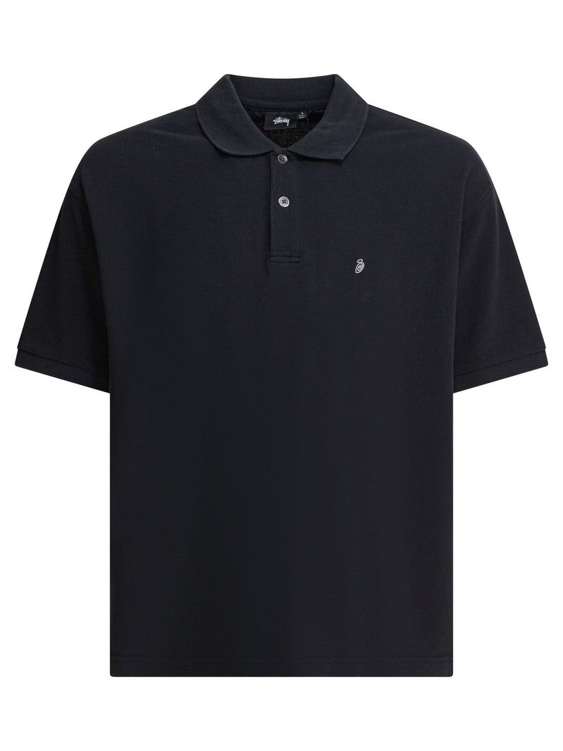Stüssy Stüssy Men Polo Shirt Black - World Class Fashion
