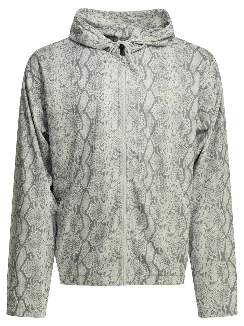 Stüssy Sudadera Stüssy Snake Gris para Hombre - World Class Fashion