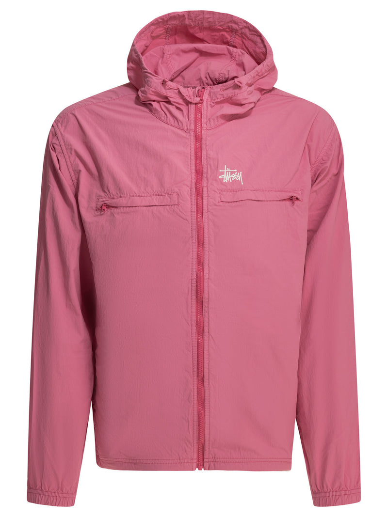 Stüssy Stüssy Nylon Jacket Pink Men - World Class Fashion