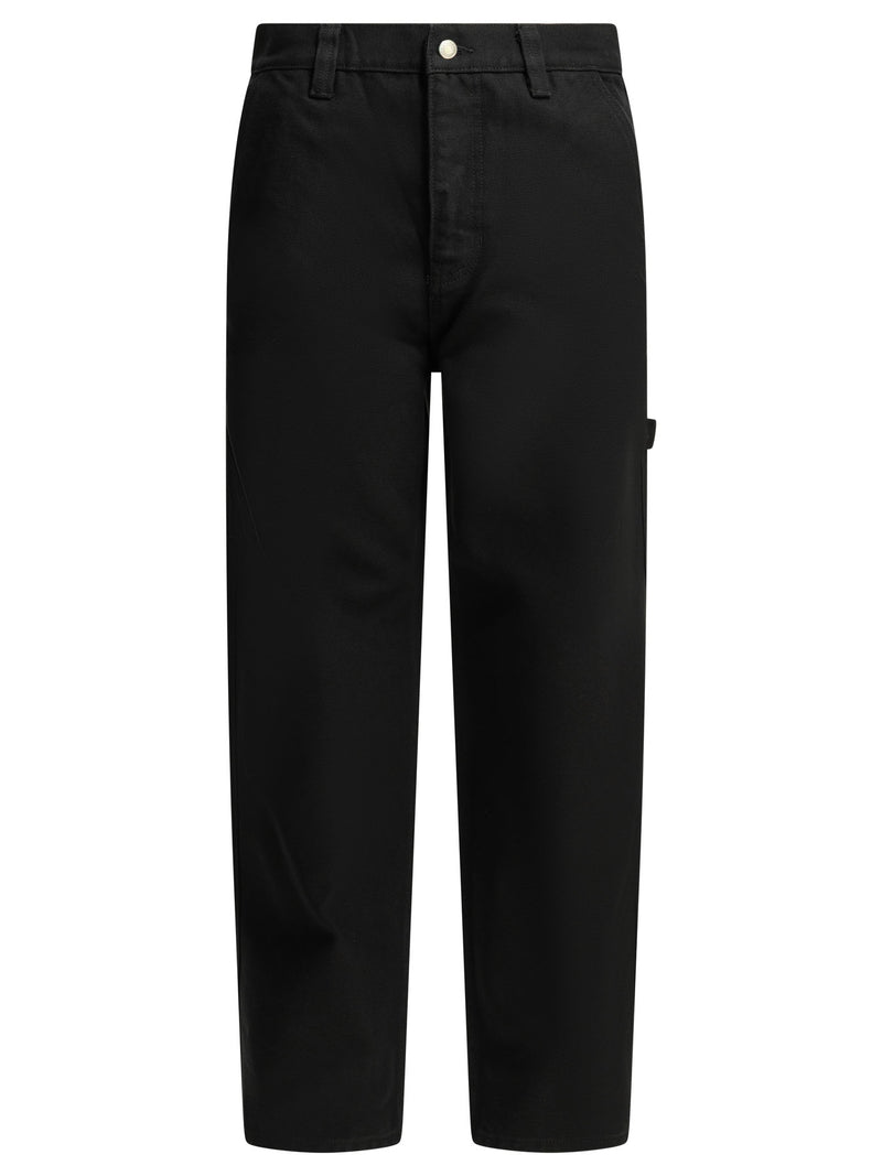 Stüssy Stüssy Cotton Trousers Black Men - World Class Fashion