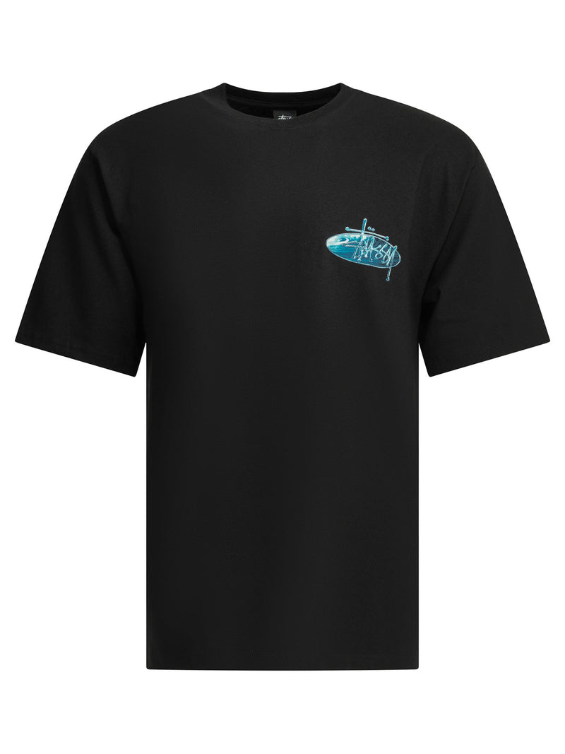 Stüssy Stüssy Cotton T-Shirt Black Men - World Class Fashion