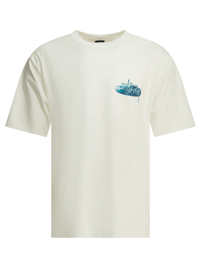 Stüssy Stüssy Cotton T-Shirt White Men - World Class Fashion